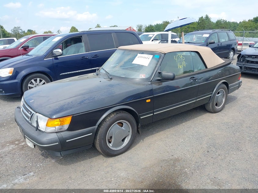 1994 Saab 900 VIN YS3AL75TXR7008224 IAAI salvage auction — FRONT END, Clear (Virginia), sold $10,100 on 2026-09-01 (photo 2)