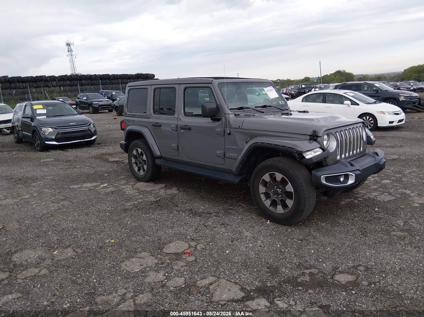 2023 Jeep Wrangler / VIN 1C4HJXEG1PW545937 — IAAI salvage auction photo