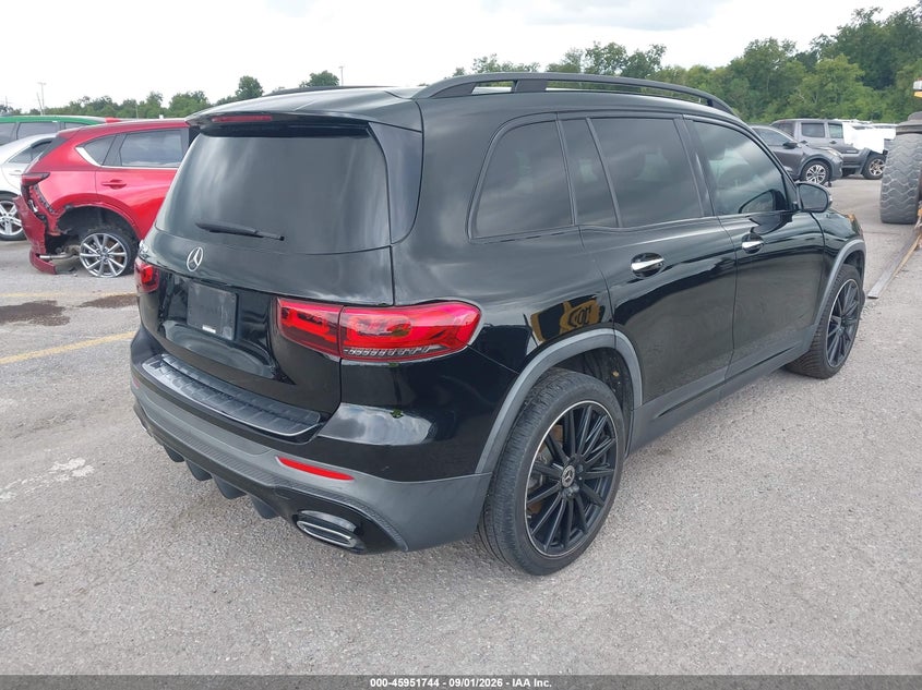 2021 Mercedes-Benz GLB-Class VIN W1N4M4GBXMW090144 IAAI salvage auction — FRONT END, Salvage (Louisiana), sold $7,975 on 2026-10-06 (photo 4)
