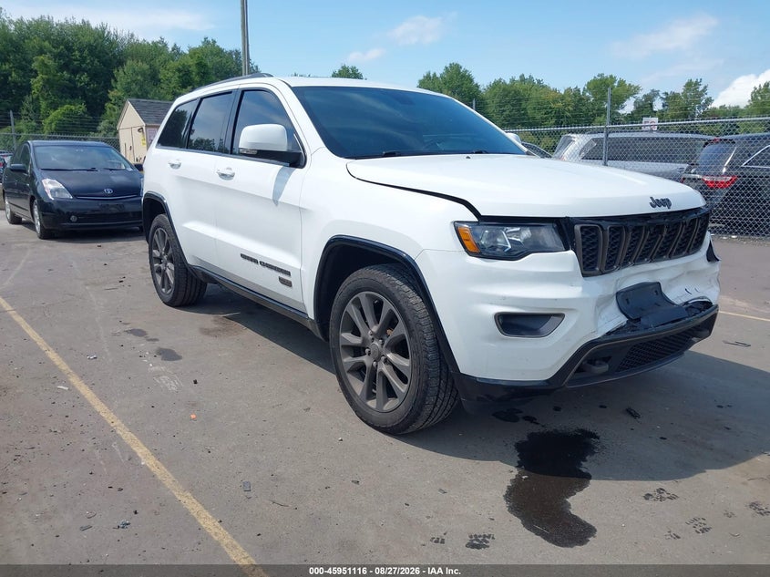 2016 Jeep Grand cherokee VIN 1C4RJFBGXGC441001 IAAI salvage auction — FRONT END, Wait Title, sold $3,500 on 2026-09-10 (photo 1)