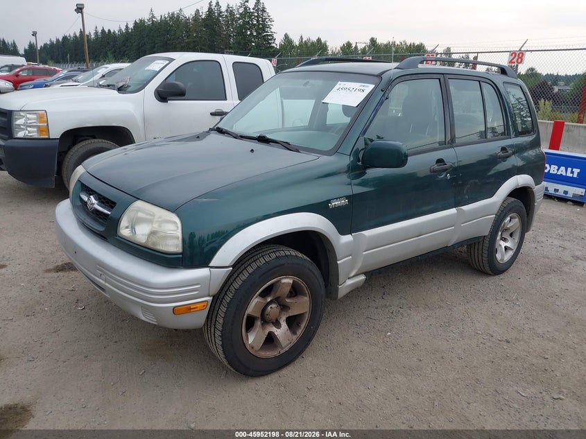 1999 Suzuki Grand vitara VIN JS3TD62V3X4117878 IAAI salvage auction — NORMAL WEAR, Clear (Washington), sold $325 on 2026-09-16 (photo 2)