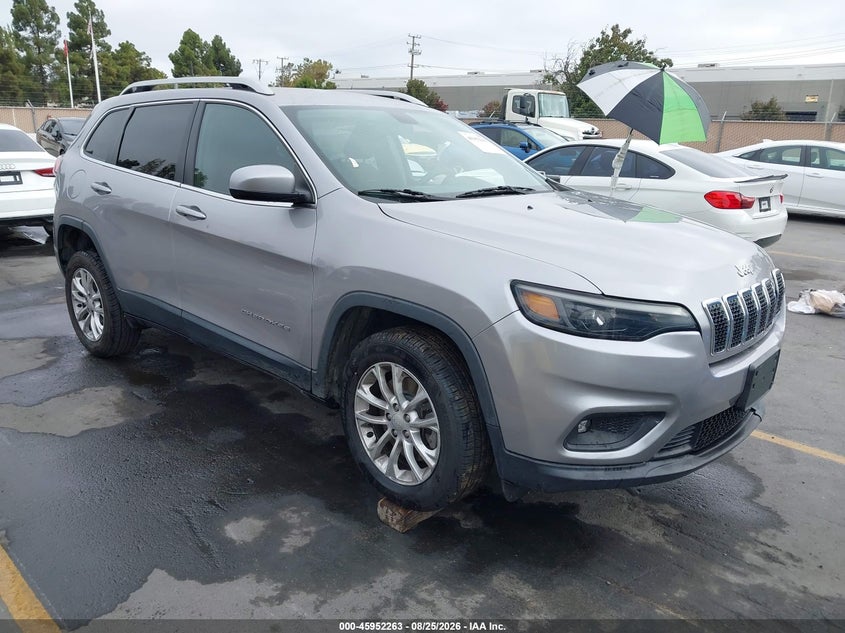 2019 Jeep Cherokee VIN 1C4PJLCB0KD220504 IAAI salvage auction — Left Side, Salvage, sold $2,750 on 2026-10-19 (photo 1)
