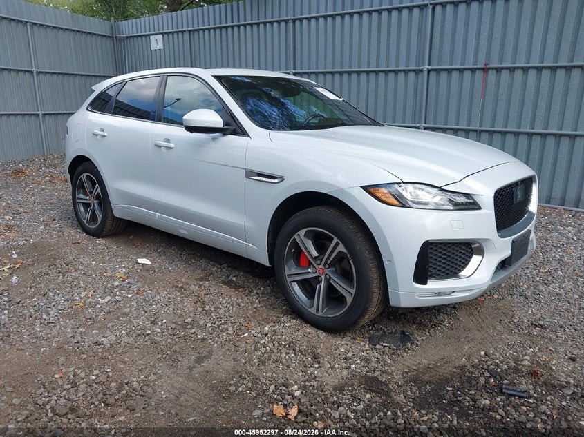 2017 Jaguar F-pace VIN SADCM2BV9HA079507 IAAI salvage auction — REAR END, Salvage (New Jersey), sold $6,200 on 2026-09-07 (photo 1)