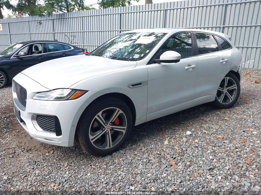 2017 Jaguar F-pace VIN SADCM2BV9HA079507 IAAI salvage auction — REAR END, Salvage (New Jersey), sold $6,200 on 2026-09-07 (photo 2)