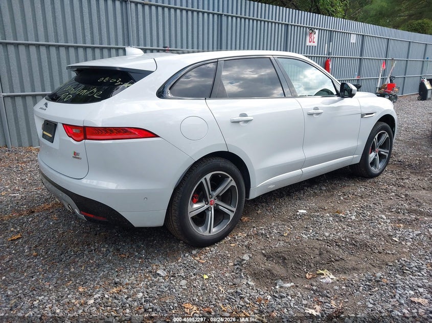 2017 Jaguar F-pace VIN SADCM2BV9HA079507 IAAI salvage auction — REAR END, Salvage (New Jersey), sold $6,200 on 2026-09-07 (photo 4)