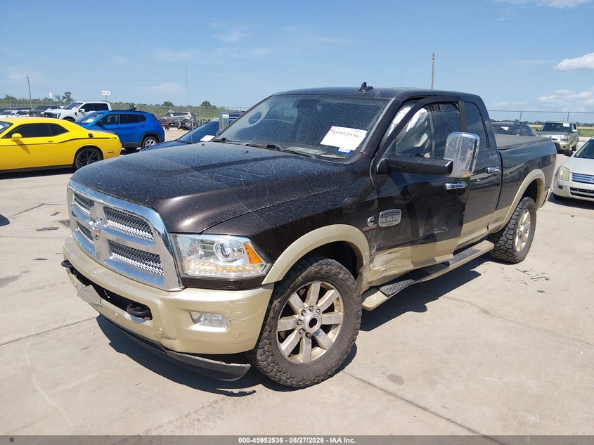 2016 Ram 2500 VIN 3C6UR5GL7GG375241 IAAI salvage auction — SIDE, Salvage Title, sold $14,900 on 2026-10-23 (photo 2)