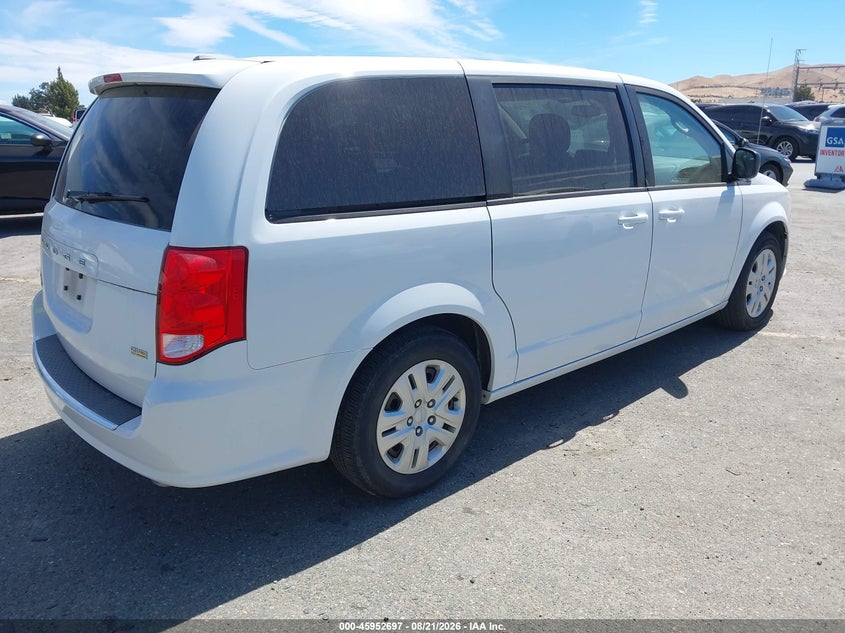 2018 Dodge Grand caravan VIN 2C4RDGBG4JR254767 IAAI salvage auction — NORMAL WEAR, Sf97 (California), sold $9,100 on 2026-09-17 (photo 4)