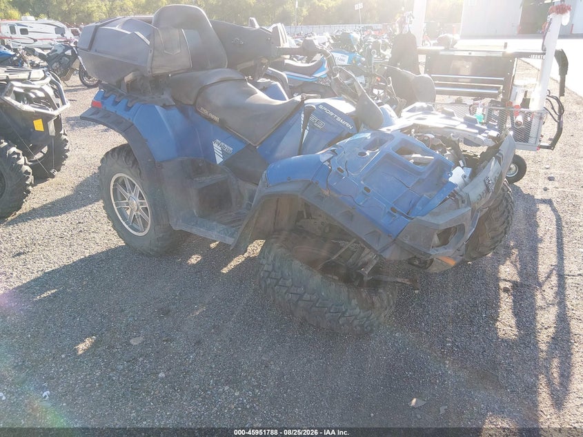 2014 Polaris Sportsman VIN 4XADN5EA4EA098394 IAAI salvage auction — FRONT END, Salvage Title, sold $250 on 2026-10-07 (photo 1)