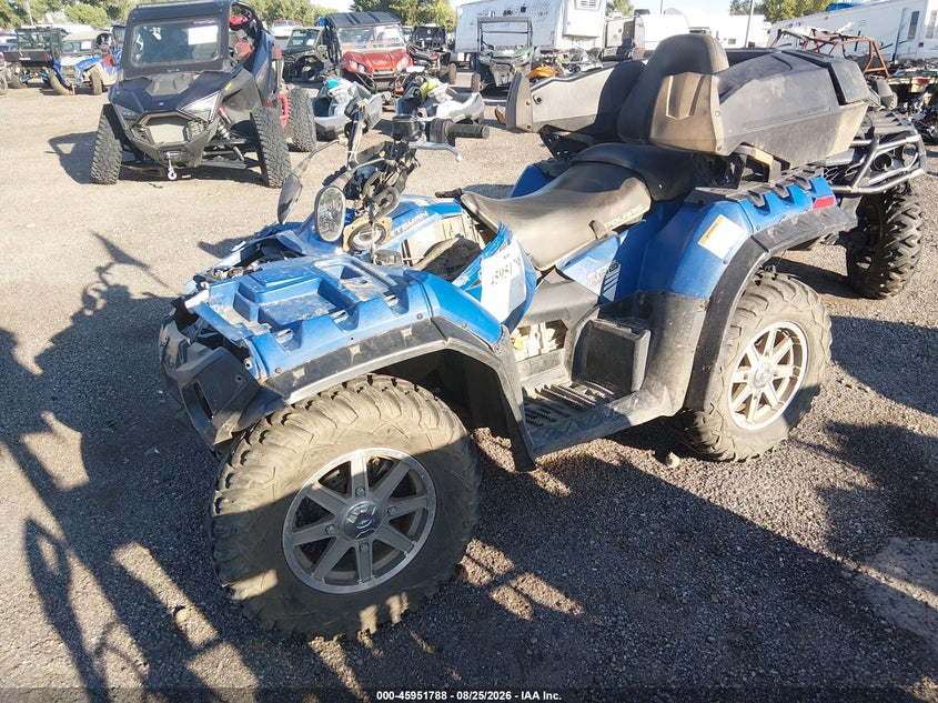 2014 Polaris Sportsman VIN 4XADN5EA4EA098394 IAAI salvage auction — FRONT END, Salvage Title, sold $250 on 2026-10-07 (photo 2)