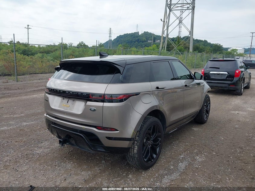2021 Land rover Range rover evoque VIN SALZT2FX2MH138198 IAAI salvage auction — FRONT END, Salvage (Pennsylvania), sold $8,050 on 2026-09-08 (photo 4)