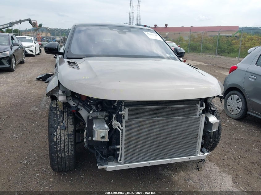 2021 Land rover Range rover evoque VIN SALZT2FX2MH138198 IAAI salvage auction — FRONT END, Salvage (Pennsylvania), sold $8,050 on 2026-09-08 (photo 6)