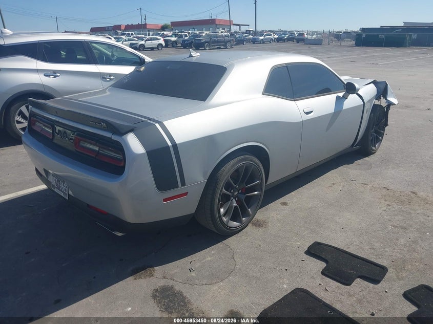 2021 Dodge Challenger VIN 2C3CDZFJXMH673731 IAAI salvage auction — FRONT END, Salvage (Tennessee), sold $9,300 on 2026-10-15 (photo 4)