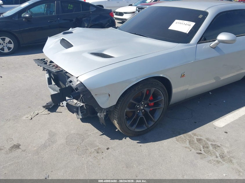 2021 Dodge Challenger VIN 2C3CDZFJXMH673731 IAAI salvage auction — FRONT END, Salvage (Tennessee), sold $9,300 on 2026-10-15 (photo 6)