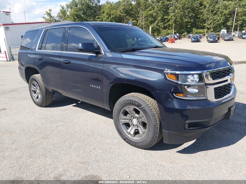 2018 Chevrolet Tahoe VIN 1GNSKAEC9JR338593 — IAAI salvage auction photo