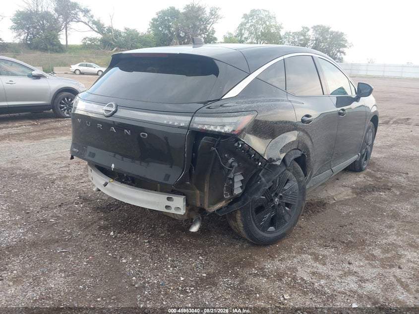 2026 Nissan Murano VIN 5N1AZ3BS8TC103465 IAAI salvage auction — REAR END, Wait Title, sold $13,200 on 2026-10-22 (photo 4)