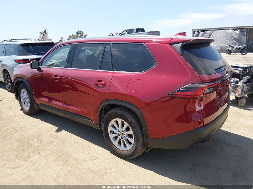 2025 Toyota Highlander VIN 5TDAAAA5XSS029085 IAAI salvage auction — FRONT END, Salvage (Texas), sold $23,500 on 2026-09-08 (photo 3)