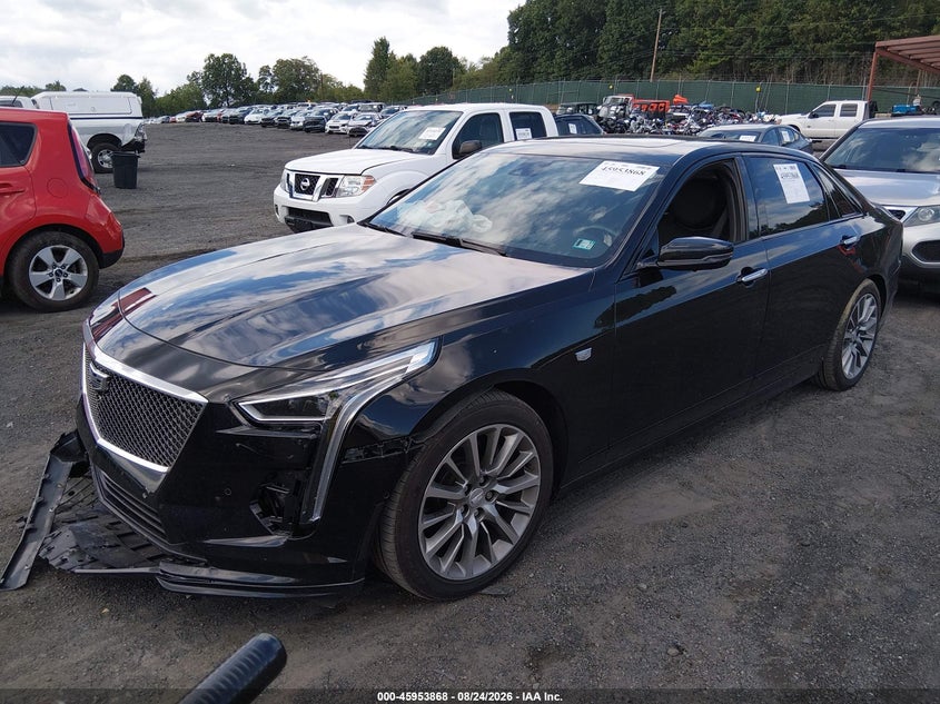 2019 Cadillac Ct6 VIN 1G6KN5R60KU122161 IAAI salvage auction — FRONT END, Wait Title, sold $8,000 on 2026-10-08 (photo 2)