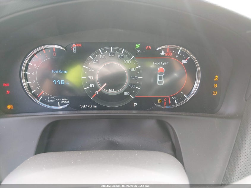 2019 Cadillac Ct6 VIN 1G6KN5R60KU122161 IAAI salvage auction — FRONT END, Wait Title, sold $8,000 on 2026-10-08 (photo 7)