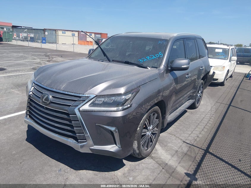 2020 Lexus Lx VIN JTJFY7AXXL4328205 IAAI salvage auction — REAR END, Clear (Tennessee), sold $37,400 on 2026-09-03 (photo 2)