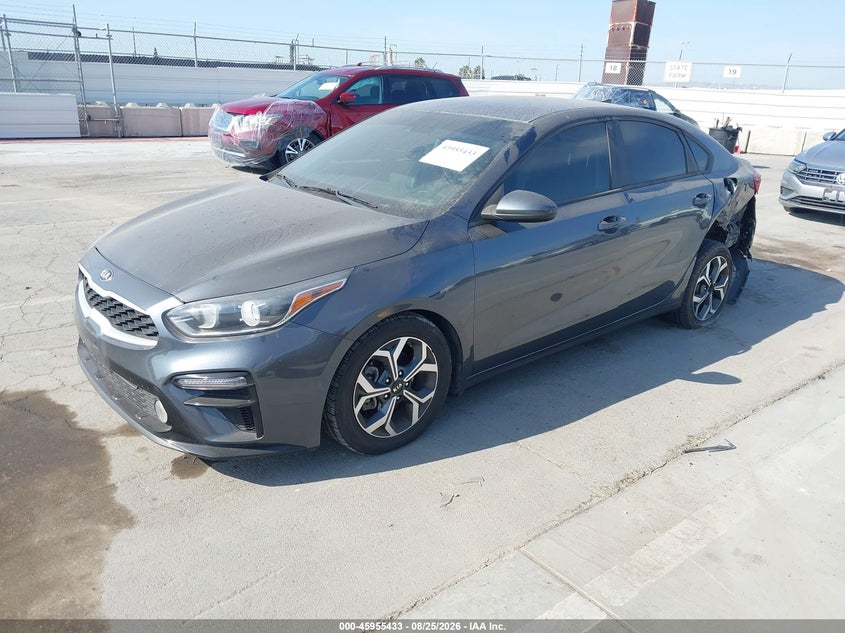 2020 Kia Forte VIN 3KPF24AD5LE217066 IAAI salvage auction — REAR END, Salvage (California), sold $2,800 on 2026-09-09 (photo 2)