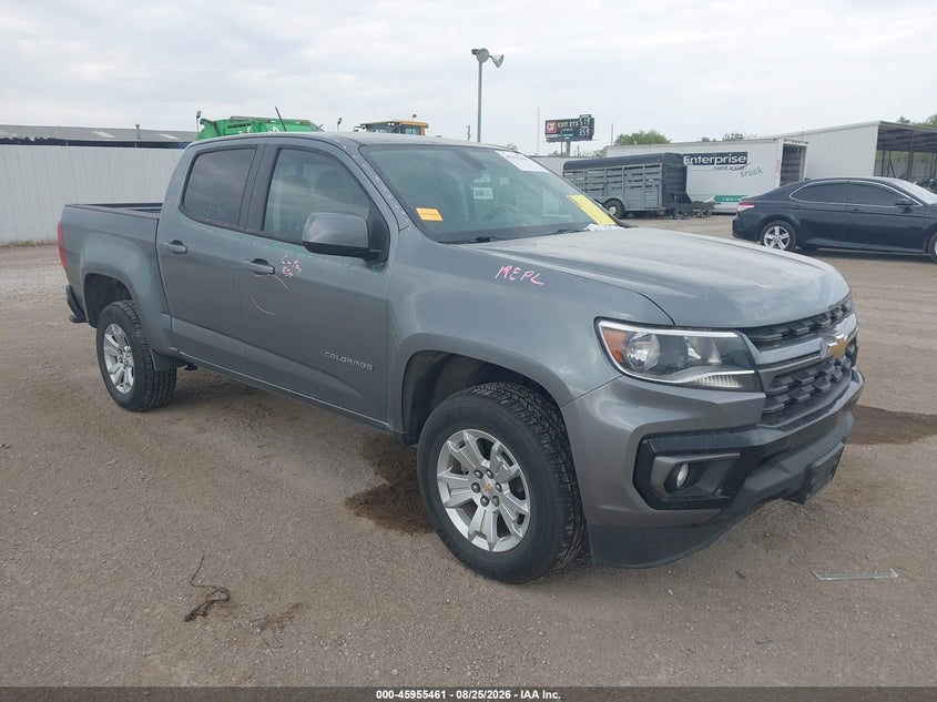 2022 Chevrolet Colorado VIN 1GCGSCEN9N1151869 — IAAI salvage auction photo