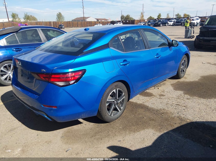 2024 Nissan Sentra VIN 3N1AB8CVXRY266409 IAAI salvage auction — NORMAL WEAR, Enterprise Vehicles Clear Only (Florida), sold $12,075 on 2026-08-29 (photo 4)
