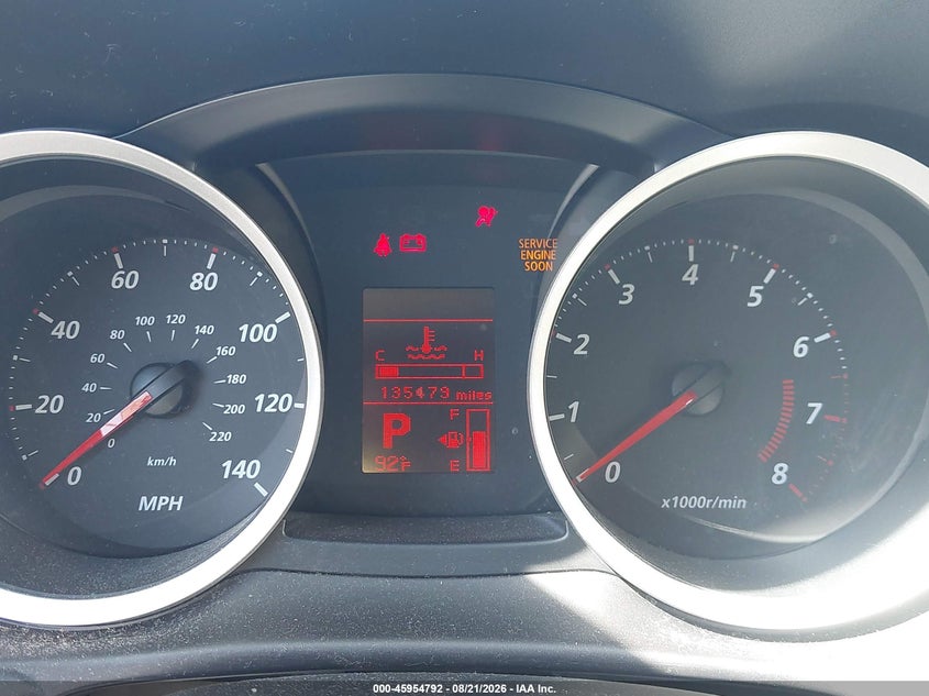 2010 Mitsubishi Lancer VIN JA32U2FUXAU003676 IAAI salvage auction — NORMAL WEAR, Clear - Dealer Only (California), sold $350 on 2026-09-10 (photo 7)