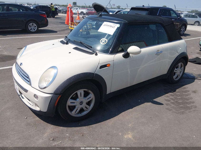 2006 Mini Cooper VIN WMWRF33586TF65697 IAAI salvage auction — FRONT END, Salvage (Illinois), sold $325 on 2026-10-15 (photo 2)