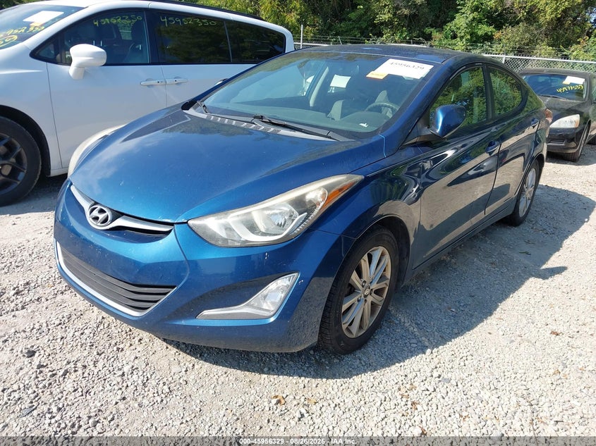 2016 Hyundai Elantra VIN KMHDH4AE0GU522458 IAAI salvage auction — NORMAL WEAR, Original (Ohio), sold $800 on 2026-09-02 (photo 2)