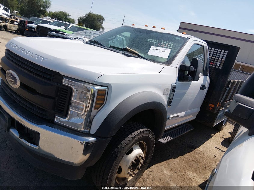 2019 Ford F-550 chassis VIN 1FDUF5HT5KEG74691 IAAI salvage auction — ALL OVER, Clear (Idaho), sold $4,050 on 2026-08-26 (photo 2)
