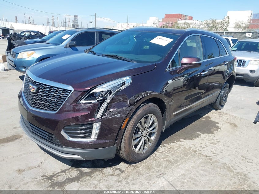 2020 Cadillac Xt5 VIN 1GYKNCRS5LZ240137 IAAI salvage auction — FRONT END, Wait Title, sold $4,475 on 2026-09-16 (photo 2)
