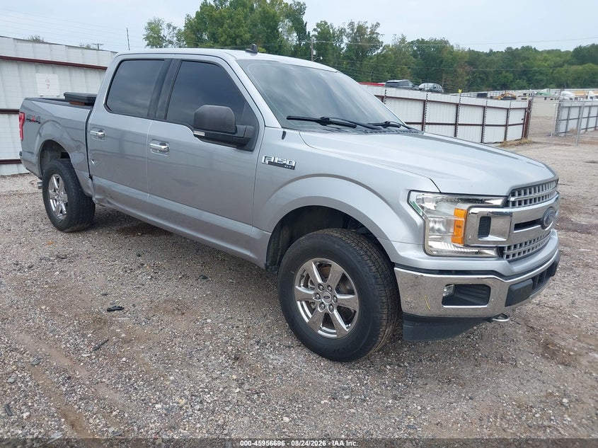 2020 Ford F-150 VIN 1FTEW1EP9LFA38697 IAAI salvage auction — REAR END, Salvage Title, sold $8,500 on 2026-10-05 (photo 1)