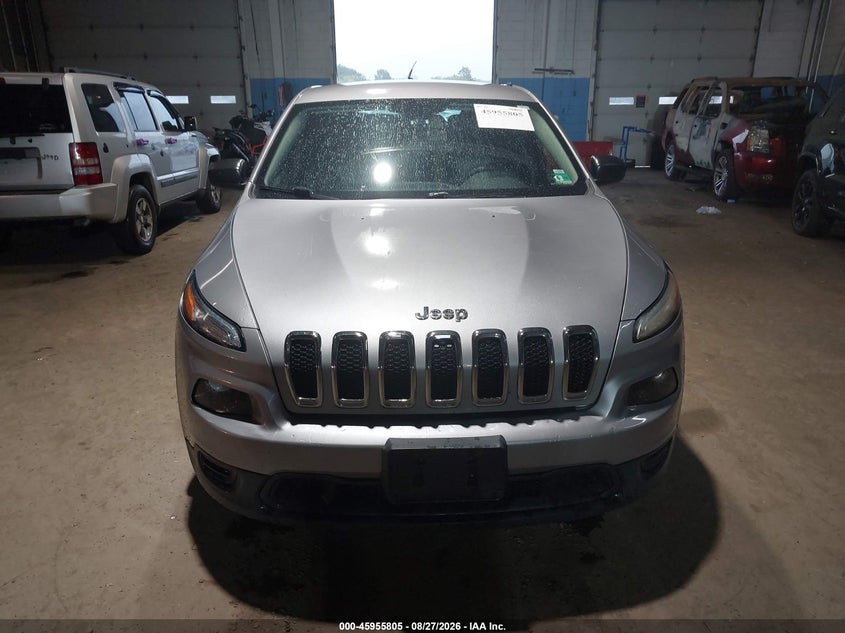 2014 Jeep Cherokee VIN 1C4PJLAB2EW170524 IAAI salvage auction — NORMAL WEAR, Clear (New Jersey), sold $1,675 on 2026-09-08 (photo 6)