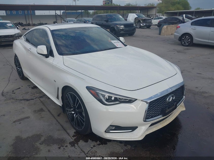 2018 Infiniti Q60 VIN JN1EV7EKXJM340716 — IAAI salvage auction photo
