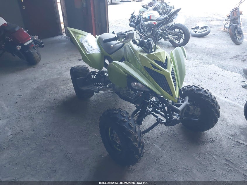 2025 Yamaha Yfm VIN 5Y4AML6E0SA112475 IAAI salvage auction — REAR END, Salvage (Pennsylvania), sold $6,300 on 2026-09-18 (photo 1)