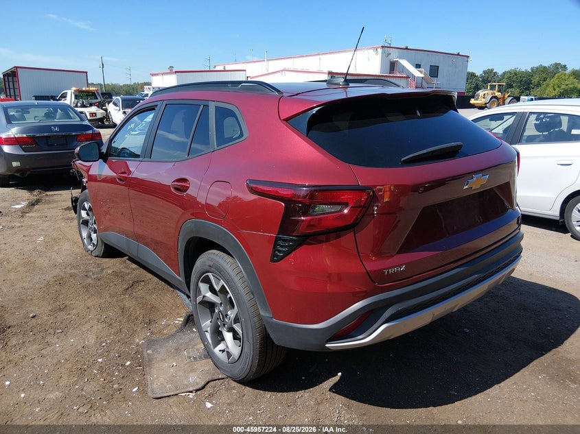 2025 Chevrolet Trax VIN KL77LHEP9SC149306 IAAI salvage auction — LEFT FRONT, Enterprise Vehicles Clear Only (Illinois), sold $9,650 on 2026-08-26 (photo 3)