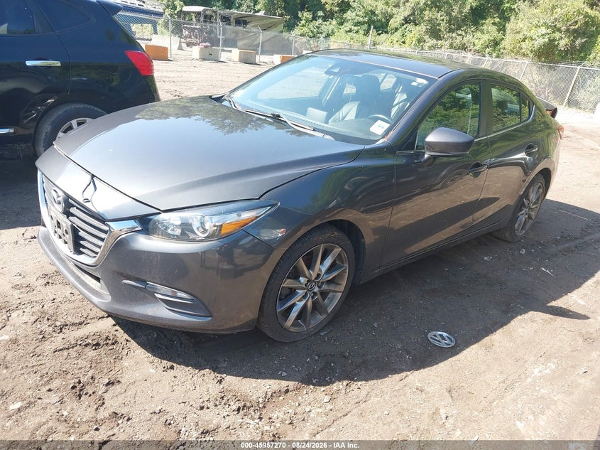 2018 Mazda 3 VIN 3MZBN1V3XJM162412 IAAI salvage auction — NORMAL WEAR, Clear (Massachusetts), sold $2,300 on 2026-10-02 (photo 2)