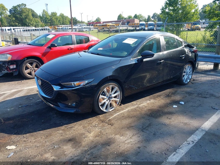 2021 Mazda 3 VIN 3MZBPABM6MM206305 IAAI salvage auction — ROLLOVER, Salvage (North Carolina), sold $1,400 on 2026-09-17 (photo 2)