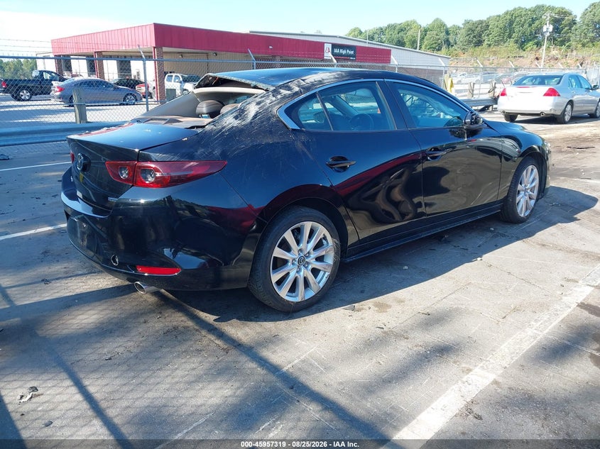2021 Mazda 3 VIN 3MZBPABM6MM206305 IAAI salvage auction — ROLLOVER, Salvage (North Carolina), sold $1,400 on 2026-09-17 (photo 4)