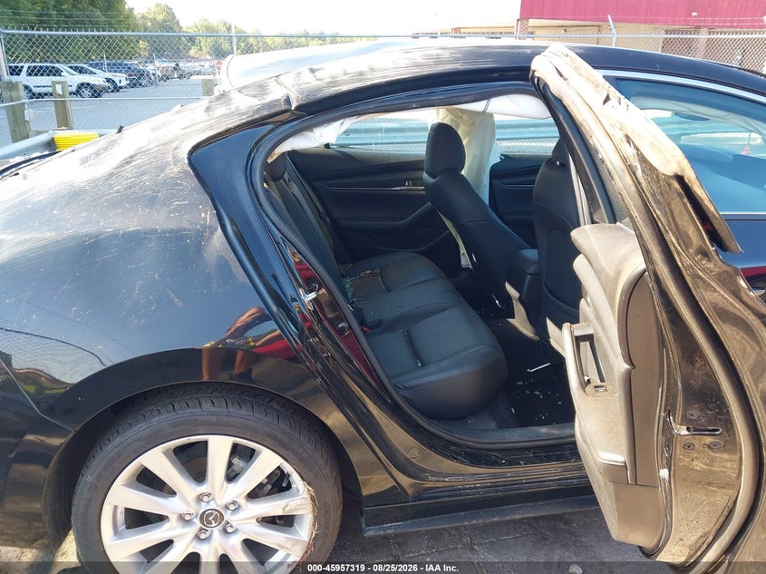 2021 Mazda 3 VIN 3MZBPABM6MM206305 IAAI salvage auction — ROLLOVER, Salvage (North Carolina), sold $1,400 on 2026-09-17 (photo 8)