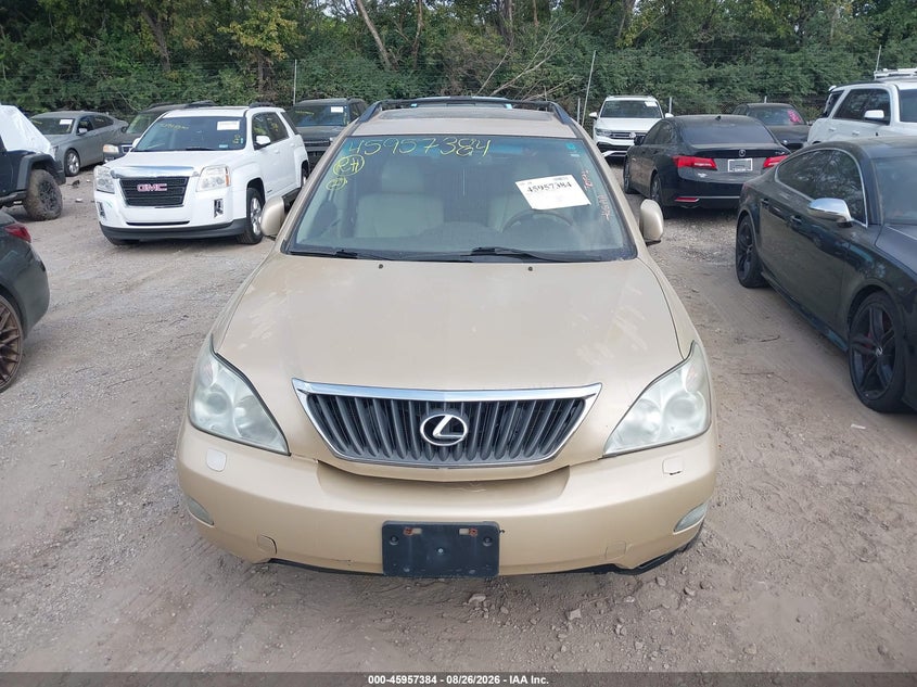 2009 Lexus RX 350 VIN 2T2HK31U89C119364 IAAI salvage auction — UNKNOWN, Salvage (Indiana), sold $775 on 2026-10-07 (photo 6)