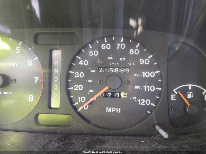 1999 Isuzu Rodeo VIN 4S2CM58WXX4361122 IAAI salvage auction — NORMAL WEAR, Regular (Nevada), sold $25 on 2026-09-18 (photo 7)