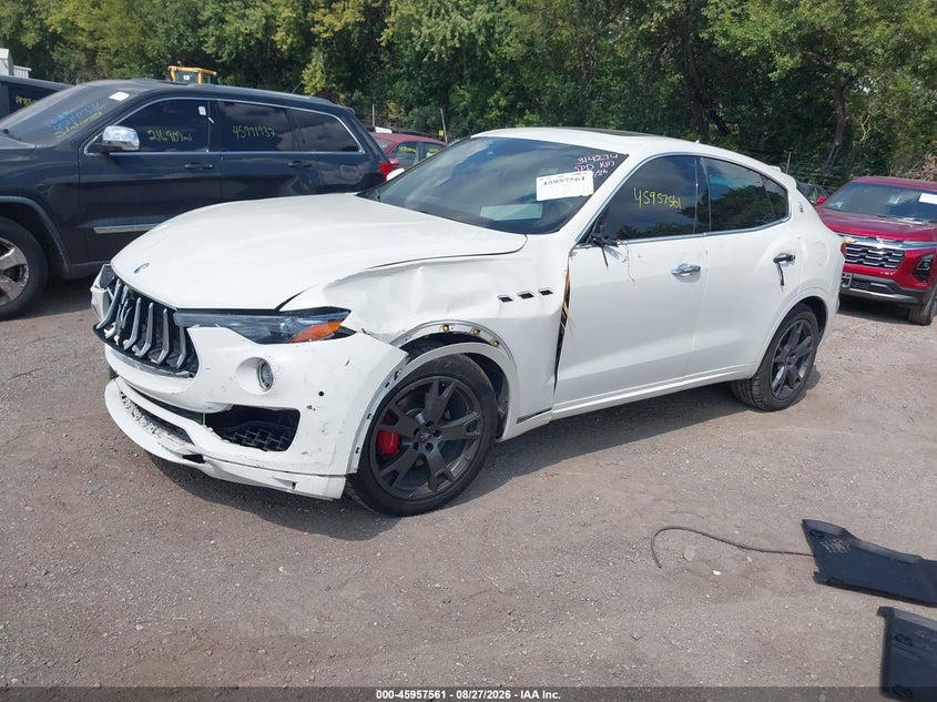 2018 Maserati Levante VIN ZN661XUAXJX270685 IAAI salvage auction — LEFT FRONT, Wait Title, sold $3,550 on 2026-09-16 (photo 2)