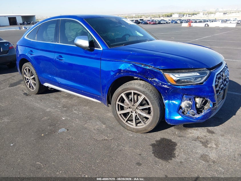 2022 Audi Sq5 sportback VIN WA124AFY0N2041556 — IAAI salvage auction photo