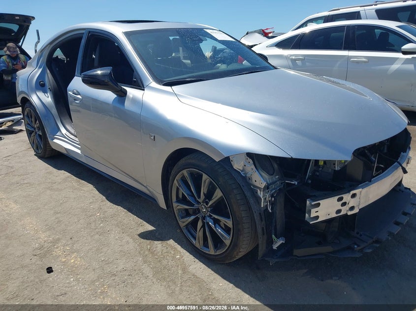 2025 Lexus Is VIN JTHGZ1B22S5092063 IAAI salvage auction — STRIPPED, Wait Title, sold $14,450 on 2026-10-15 (photo 6)