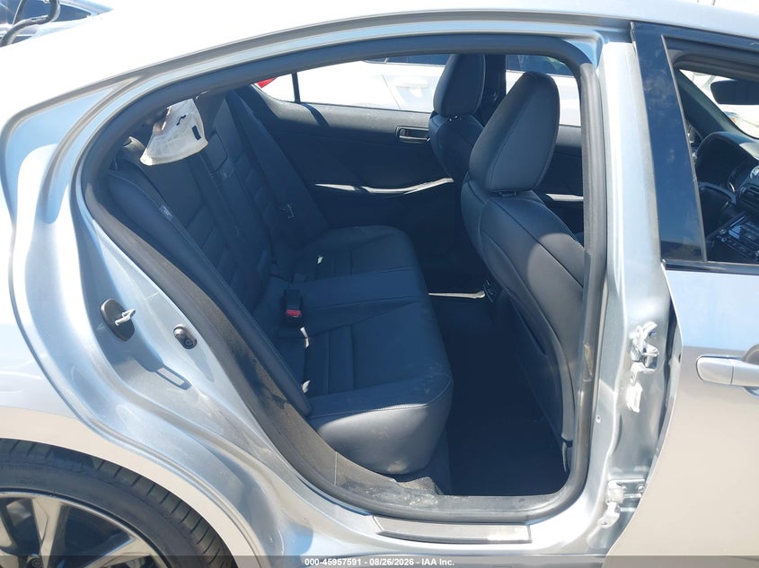 2025 Lexus Is VIN JTHGZ1B22S5092063 IAAI salvage auction — STRIPPED, Wait Title, sold $14,450 on 2026-10-15 (photo 8)