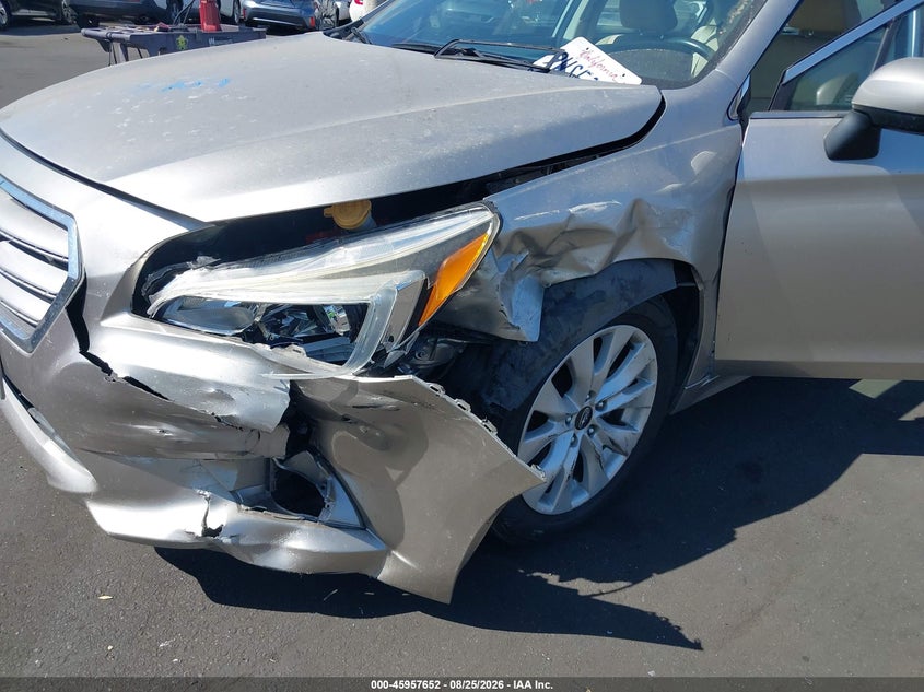 2017 Subaru LEGACY VIN 4S3BNAC60H3066963 IAAI salvage auction — LEFT FRONT, Salvage Certificate (California), sold $1,650 on 2026-09-18 (photo 6)