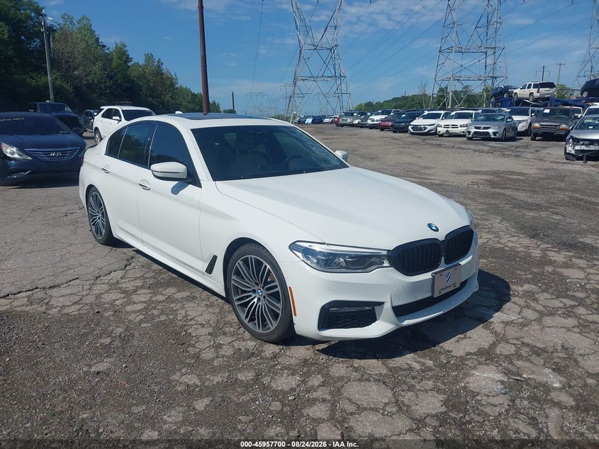 2017 BMW 5er VIN WBAJE7C3XHG887627 — IAAI salvage auction photo