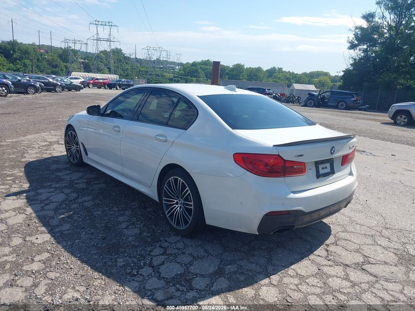 2017 BMW 5er VIN WBAJE7C3XHG887627 IAAI salvage auction — NORMAL WEAR, Clear (Pennsylvania), sold $12,250 on 2026-09-06 (photo 3)