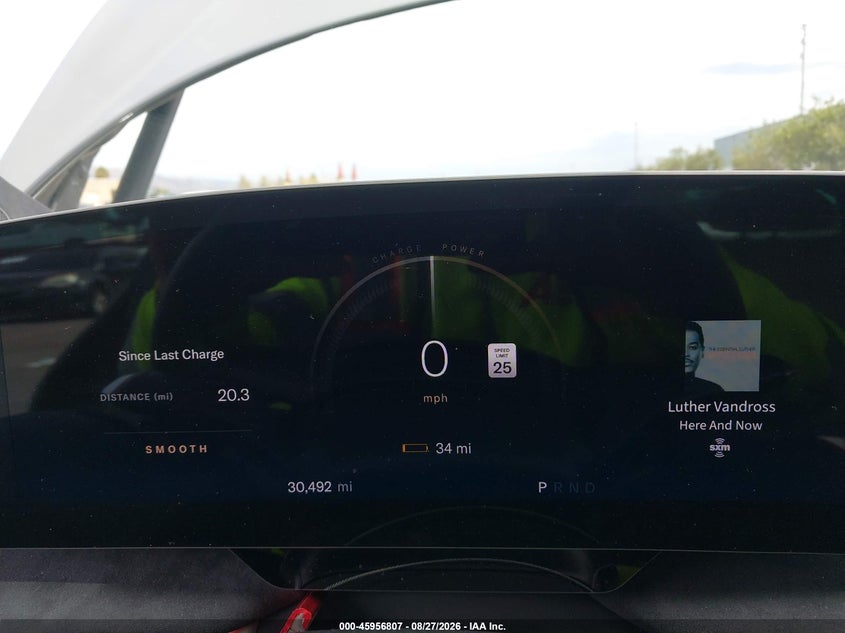 2022 Lucid Air VIN 50EA1GBAXNA005185 IAAI salvage auction — FRONT END, Salvage Title, sold $18,500 on 2026-10-12 (photo 7)